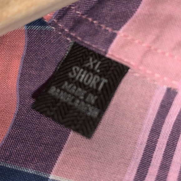 Jachs Pink Plaid Classic Fit Shirt - Picture 4 of 4